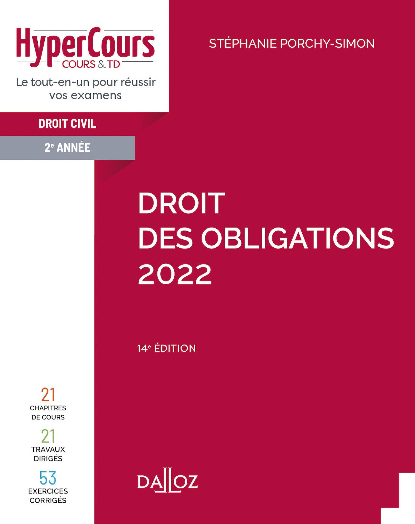 Droit des obligations 2022